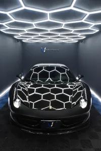 458 ITALIA　マットセラミックコーティング(耐久3年)　横浜市都筑区　アンクオーレ