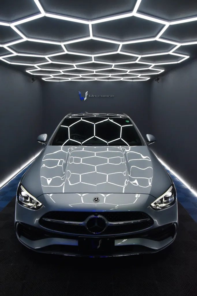 C200　セラミックウルトラ＋オリジナルセラミックコーティング（耐久5年） 横浜市都筑区　カーコーティング専門店　アンクオーレ