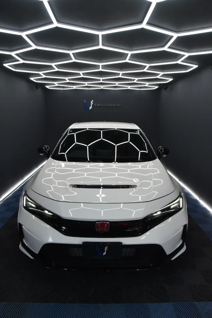 CIVIC TypeR　セラミックウルトラ＋オリジナルセラミックコーティング（耐久5年） 横浜市都筑区　カーコーティング専門店　アンクオーレ