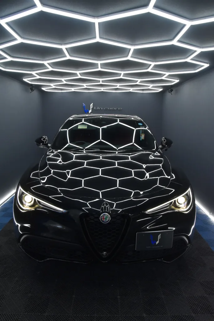 STELVIO　クオーレコーティング（耐久3年） 横浜市都筑区　カーコーティング専門店　アンクオーレ