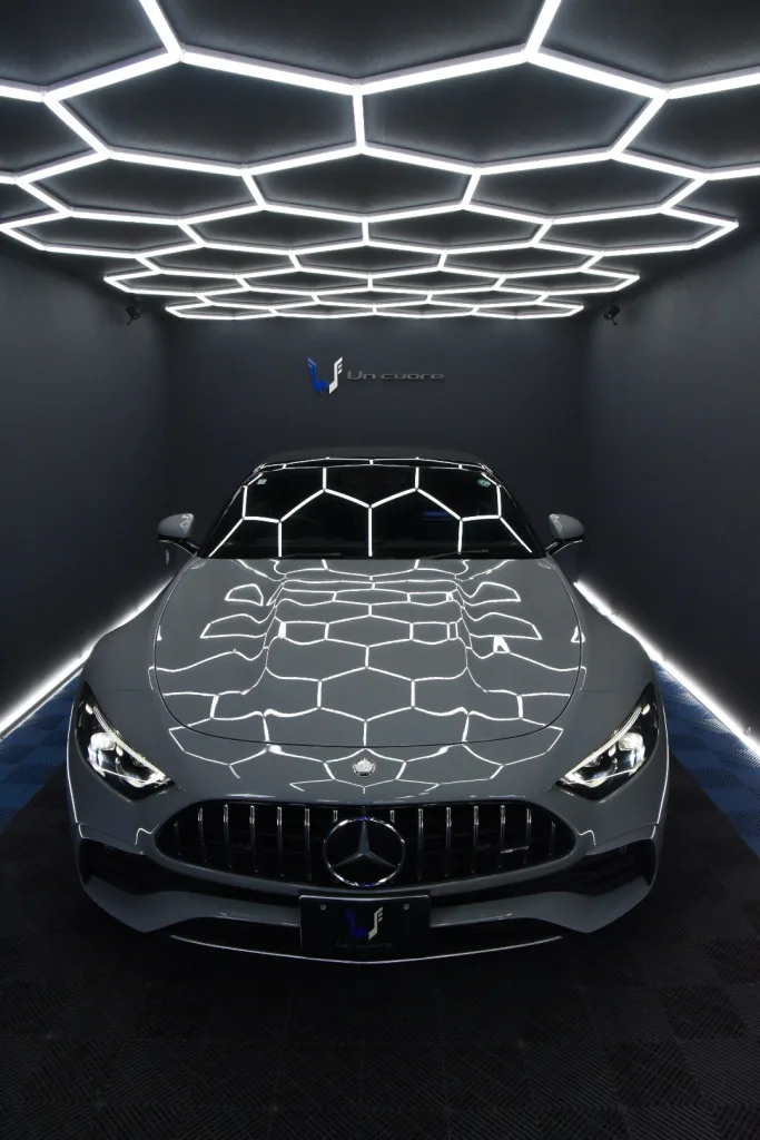 SL43　セラミックウルトラ＋オリジナルセラミックコーティング（耐久5年） 神奈川県横浜市都筑区　カーコーティング専門店　アンクオーレ